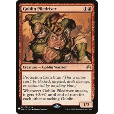 [EX+]ゴブリンの群衆追い/Goblin Piledriver《英語》【Reprint Cards(Mystery Booster)】