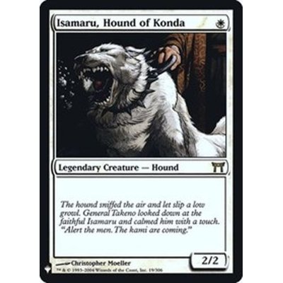 今田家の猟犬、勇丸/Isamaru, Hound of Konda《英語》【Reprint Cards(Mystery Booster FOIL)】