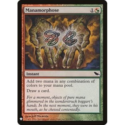 [EX+]魔力変/Manamorphose《英語》【Reprint Cards(Mystery Booster)】