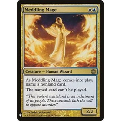 翻弄する魔道士/Meddling Mage《英語》【Reprint Cards(Mystery Booster)】