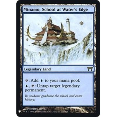 水辺の学舎、水面院/Minamo, School at Water's Edge《英語》【Reprint Cards(Mystery Booster FOIL)】