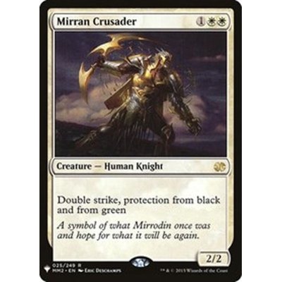 [EX+]ミラディンの十字軍/Mirran Crusader《英語》【Reprint Cards(Mystery Booster)】