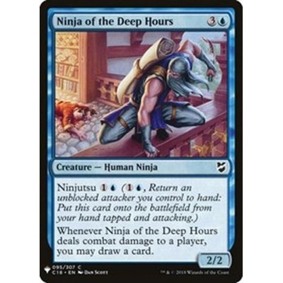 深き刻の忍者/Ninja of the Deep Hours《英語》【Reprint Cards(Mystery Booster)】