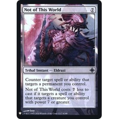 [EX]この世界にあらず/Not of This World《英語》【Reprint Cards(Mystery Booster FOIL)】