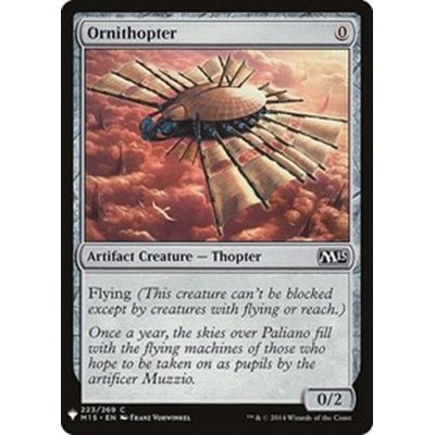 [EX+]羽ばたき飛行機械/Ornithopter《英語》【Reprint Cards(Mystery Booster)】