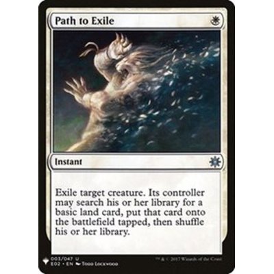 (E02)流刑への道/Path to Exile《英語》【Reprint Cards(Mystery Booster)】