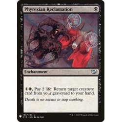 画像1: ファイレクシア流再利用/Phyrexian Reclamation《英語》【Reprint Cards(Mystery Booster)】