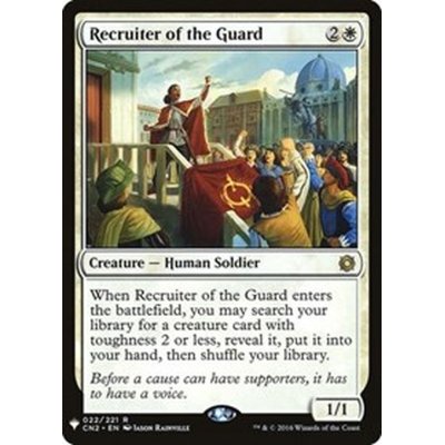 護衛募集員/Recruiter of the Guard《英語》【Reprint Cards(Mystery Booster)】