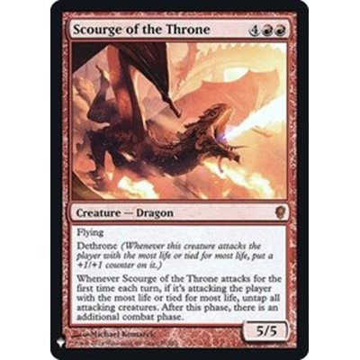 玉座の災い魔/Scourge of the Throne《英語》【Reprint Cards(Mystery Booster FOIL)】