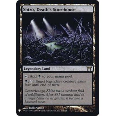 [EX]死の溜まる地、死蔵/Shizo, Death's Storehouse《英語》【Reprint Cards(Mystery Booster FOIL)】