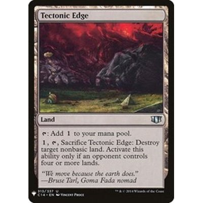 地盤の際/Tectonic Edge《英語》【Reprint Cards(Mystery Booster)】