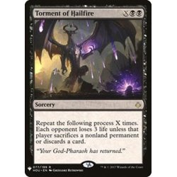 画像1: [EX+]霰炎の責め苦/Torment of Hailfire《英語》【Reprint Cards(Mystery Booster)】