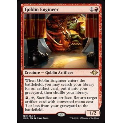 [EX](FOIL)ゴブリンの技師/Goblin Engineer《英語》【MH1】