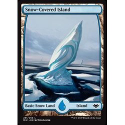 画像1: [EX+](FOIL)冠雪の島/Snow-Covered Island《英語》【MH1】