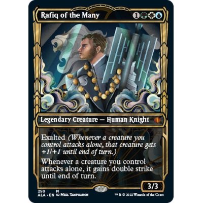 (ALA黄金時代)数多のラフィーク/Rafiq of the Many《英語》【Reprint Cards(The List)】