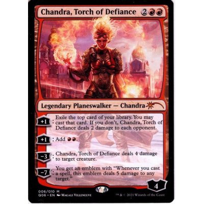 反逆の先導者、チャンドラ/Chandra, Torch of Defiance《英語》【Q06】