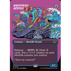 画像1: (フルアート)思考の泉のマーフォーク/Mindspring Merfolk《英語》【DFT】