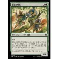 (FOIL)樹上の哨兵/Treetop Sentries《日本語》【BLB】