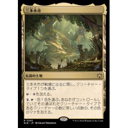 画像1: [EX+](FOIL)三本木市/Three Tree City《日本語》【BLB】