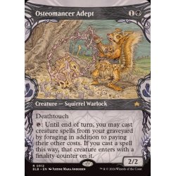 画像1: (FOIL)(ショーケース枠)骨術師の達人/Osteomancer Adept《英語》【BLB】