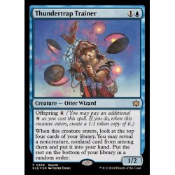 画像1: [EX+](FOIL)(0386)稲妻罠の教練者/Thundertrap Trainer《英語》【BLB】