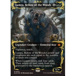 画像1: (レイズドFOIL)森の轟き、ルムラ/Lumra, Bellow of the Woods《英語》【BLB】