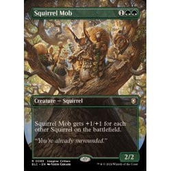 画像1: (FOIL)(フルアート)リスの群れ/Squirrel Mob《英語》【BLC】