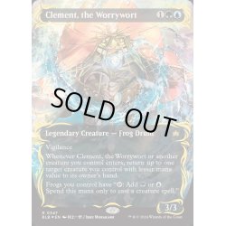 画像1: [EX+](レイズドFOIL)心配潮、クレメント/Clement, the Worrywort《英語》【BLB】