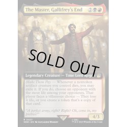 画像1: [EX+](FOIL)(フルアート)ギャリフレイの終焉、マスター/The Master, Gallifrey's End《英語》【WHO】