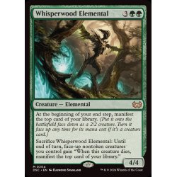 画像1: [EX+]囁きの森の精霊/Whisperwood Elemental《英語》【DSC】