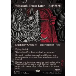 画像1: (テクスチャーFOIL)恐怖を喰うもの、ヴァルガヴォス/Valgavoth, Terror Eater《英語》【DSK】