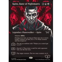 (テクスチャーFOIL)悪夢滅ぼし、魁渡/Kaito, Bane of Nightmares《英語》【DSK】