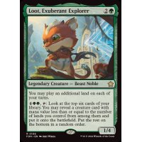 (FOIL)溌剌とした探検家、おたから/Loot, Exuberant Explorer《英語》【FDN】