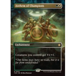 画像1: (FOIL)(フルアート)(0344)勇者の頌歌/Anthem of Champions《英語》【FDN】