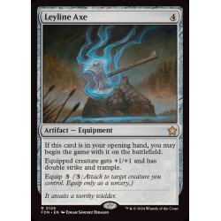 画像1: [EX](FOIL)力線の斧/Leyline Axe《英語》【FDN】