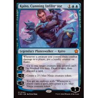 (FOIL)狡猾な侵入者、魁渡/Kaito, Cunning Infiltrator《英語》【FDN】