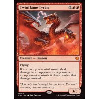 (FOIL)双炎の暴君/Twinflame Tyrant《英語》【FDN】