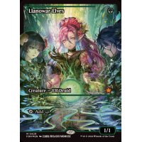 [EX+](FOIL)(ショーケース枠)ラノワールのエルフ/Llanowar Elves《英語》【FDN】