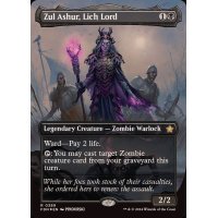 (マナFOIL)死者の王、ザル・アシュール/Zul Ashur, Lich Lord《英語》【FDN】