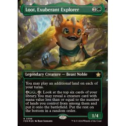 画像1: (マナFOIL)溌剌とした探検家、おたから/Loot, Exuberant Explorer《英語》【FDN】