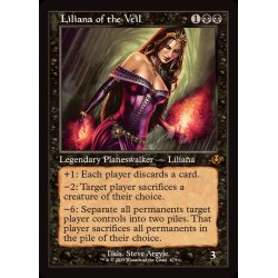 画像1: (FOIL)(旧枠仕様)ヴェールのリリアナ/Liliana of the Veil《英語》【INR】