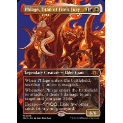 画像1: [EX+](FOIL)(フルアート)火の怒りのタイタン、フレージ/Phlage, Titan of Fire's Fury《英語》【MH3】