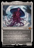 (エッチングFOIL)再誕世界、エムラクール/Emrakul, the World Anew《英語》【MH3】