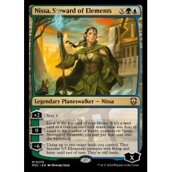 画像1: 自然に仕える者、ニッサ/Nissa, Steward of Elements《英語》【M3C】