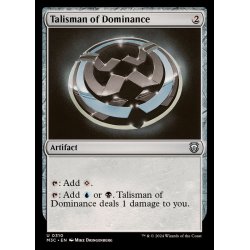 画像1: [EX+](リップルFOIL)威圧のタリスマン/Talisman of Dominance《英語》【M3C】