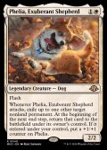 (FOIL)溌剌の牧羊犬、フィリア/Phelia, Exuberant Shepherd《英語》【MH3】