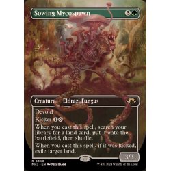 画像1: (FOIL)(フルアート)まき散らす菌糸生物/Sowing Mycospawn《英語》【MH3】