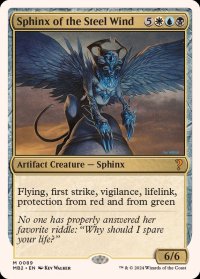 鋼の風のスフィンクス/Sphinx of the Steel Wind《英語》【Reprint Cards(Mystery Booster2)】