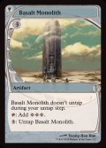 玄武岩のモノリス/Basalt Monolith《英語》【Reprint Cards(Mystery Booster2)】