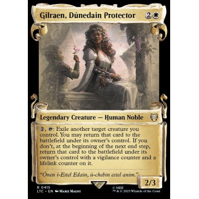 (ショーケース枠)ドゥーネダインの保護者、ギルライン/Gilraen, Dunedain Protector《英語》【LTC】